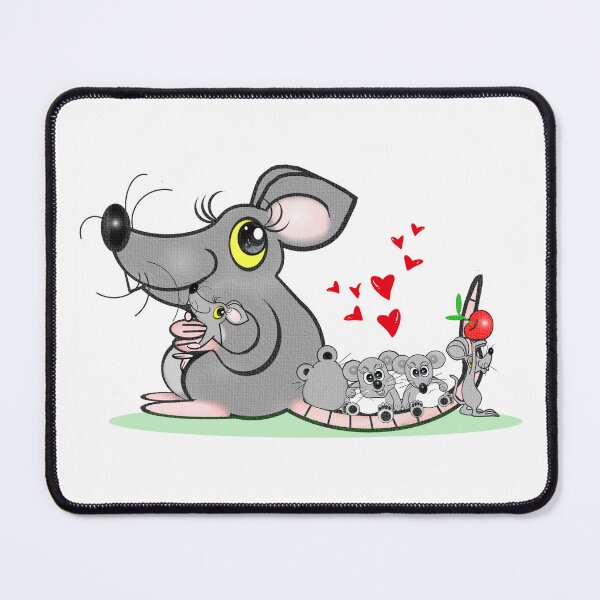 Item preview, Mother's love - cute rats designed and sold by Shirley cute art .