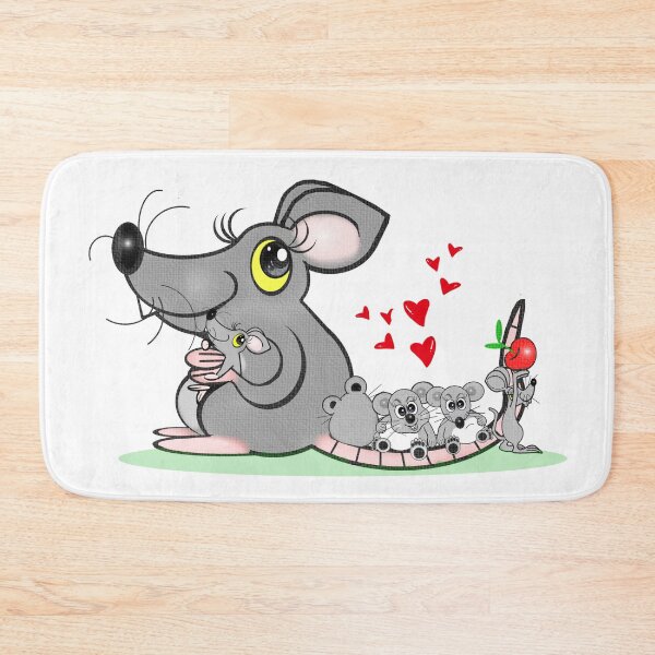 Item preview, Mother's love - cute rats  designed and sold by Shirley cute art .