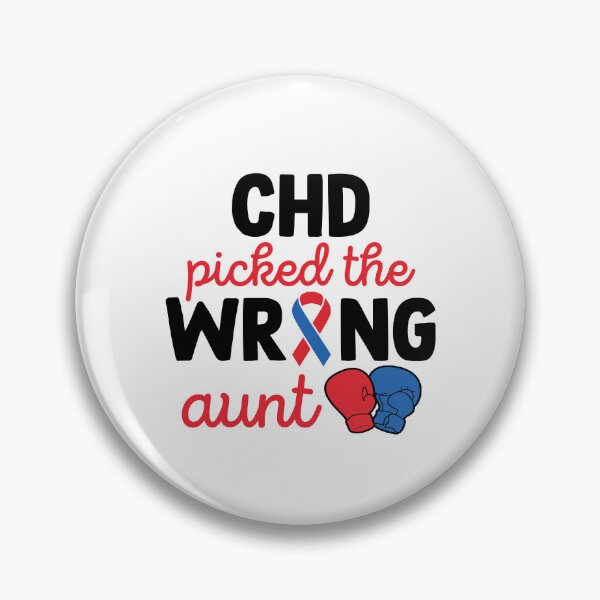 Item preview, Inspirational CHD Quotes | CHD Picked The Wrong Aunt | Heart Fighter Gift designed and sold by AMINE  ★★★★★.