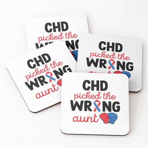 Item preview, Inspirational CHD Quotes | CHD Picked The Wrong Aunt | Heart Fighter Gift designed and sold by AMINE  ★★★★★.