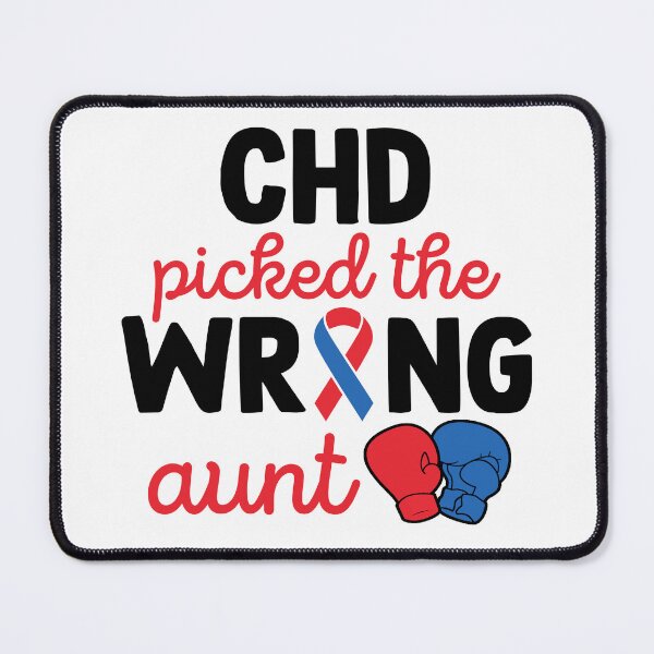 Item preview, Inspirational CHD Quotes | CHD Picked The Wrong Aunt | Heart Fighter Gift designed and sold by AMINE  ★★★★★.