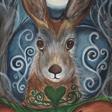 Artwork thumbnail, Moon Hare by Roselyn Snead