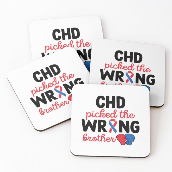 Item preview, Inspirational CHD Quotes | CHD Picked The Wrong Brother | Heart Fighter Gift designed and sold by AMINE  ★★★★★.