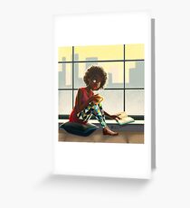 Coffee While Reading Greeting Card