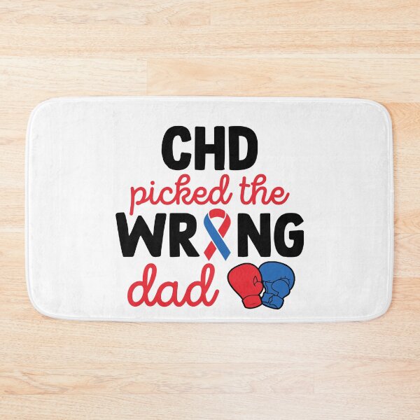 Item preview, Inspirational CHD Quotes | CHD Picked The Wrong Dad | Heart Fighter Gift designed and sold by AMINE  ★★★★★.