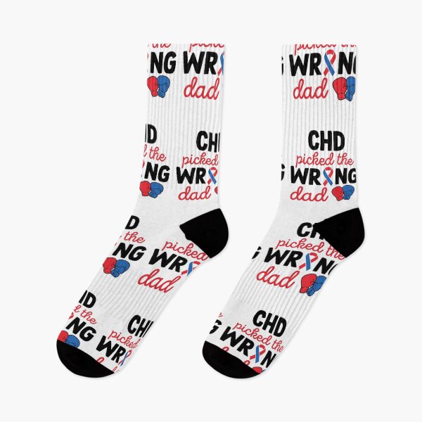 Item preview, Inspirational CHD Quotes | CHD Picked The Wrong Dad | Heart Fighter Gift designed and sold by AMINE  ★★★★★.