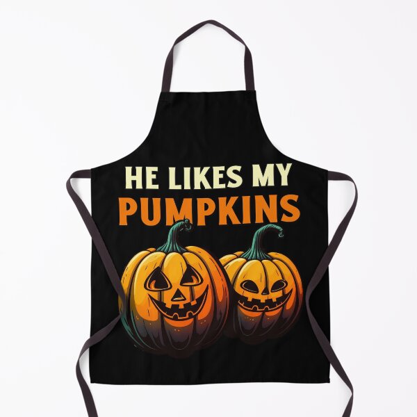 Item preview, He Likes My Pumpkins designed and sold by Fragpop.