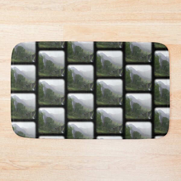 Item preview, Beautiful mountain landscape in the fog designed and sold by Perryfranken.