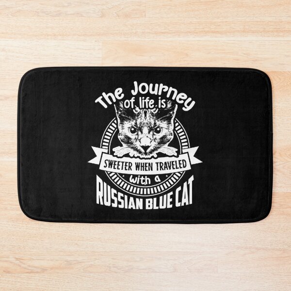 Item preview, Traveled With Russian Blue Cat designed and sold by UnknownArtistt.
