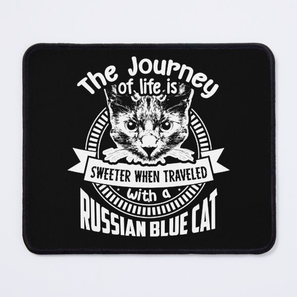 Item preview, Traveled With Russian Blue Cat designed and sold by UnknownArtistt.