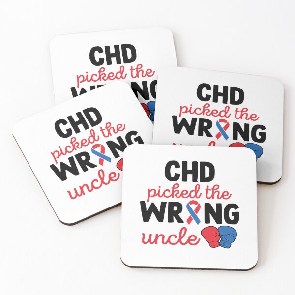 Item preview, Inspirational CHD Quotes | CHD Picked The Wrong Uncle | Heart Fighter Gift designed and sold by AMINE  ★★★★★.