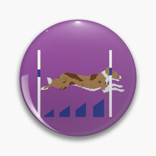 Item preview, Border Collie Broad Jump designed and sold by Kat-su.