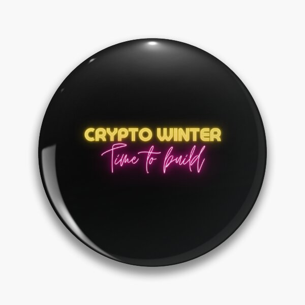 Item preview, Crypto Winter - Time to build! designed and sold by CryptoBeings.