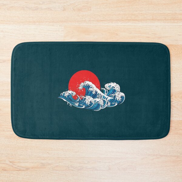 Item preview, Red Sun - Sunset - Sunrise - High Waves  1 designed and sold by RavenPostCoz.