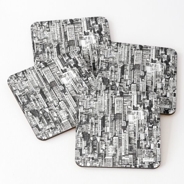 Item preview, Futuristic Cityscape No3 designed and sold by angelisart.