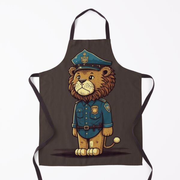 Item preview, The Lion Lawman designed and sold by Space Frog Art ⭐⭐⭐⭐⭐.