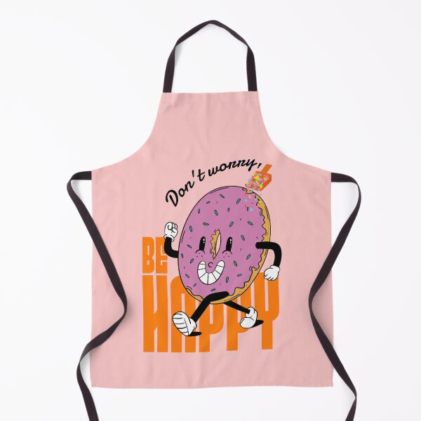 Item preview, Don't Worry Be Happy. Funny Donuts designed and sold by EmmaBazz.