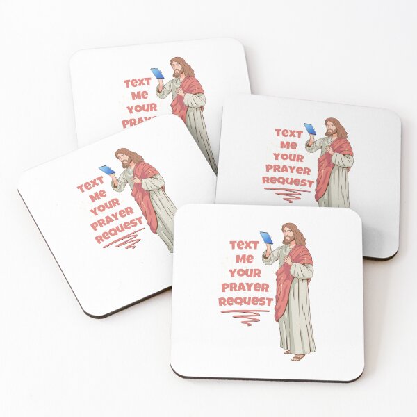 Item preview, Text me your prayer request because no one comes to the father but through me | Bible Art | Scriptures | Christian Typography | Gospel | Cute Funny Truths designed and sold by MJDezigns.