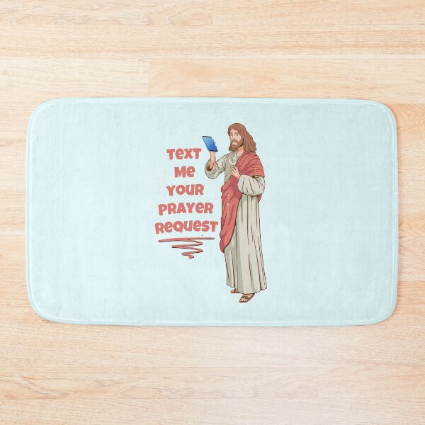 Item preview, Text me your prayer request because no one comes to the father but through me | Bible Art | Scriptures | Christian Typography | Gospel | Cute Funny Truths designed and sold by MJDezigns.