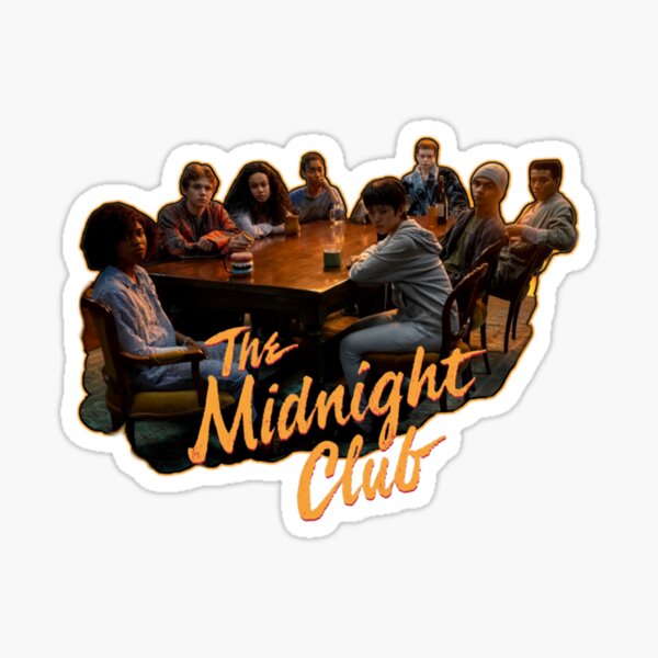 "The Midnight Club " Sticker for Sale by litixn12 | Redbubble