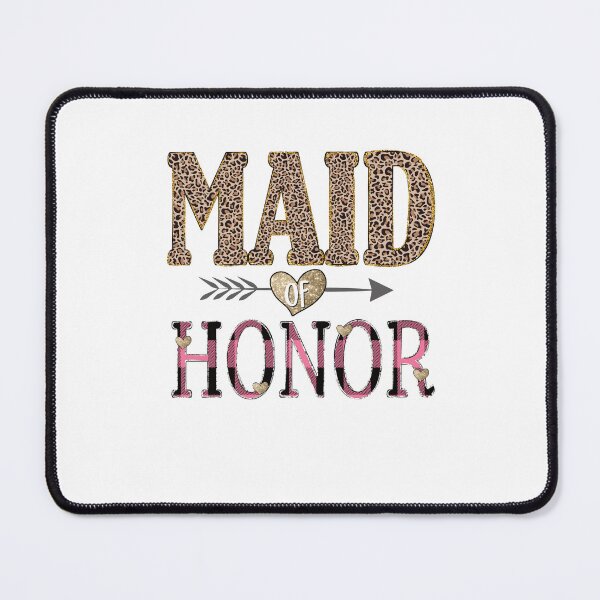 Item preview, Maid Of Honor Leopard Heart Team Bride designed and sold by EbnerPrints.