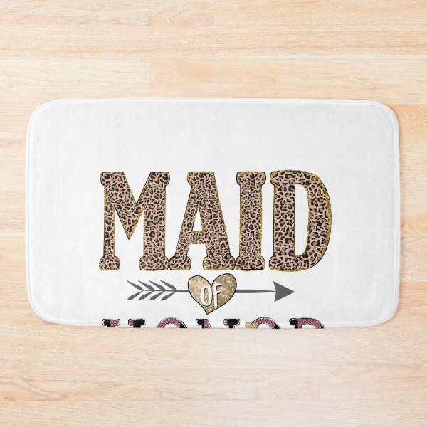 Item preview, Maid Of Honor Leopard Heart Team Bride designed and sold by EbnerPrints.