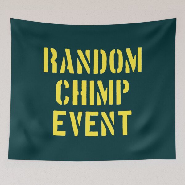 Item preview, where will you be during random chimp event   designed and sold by claudia542.