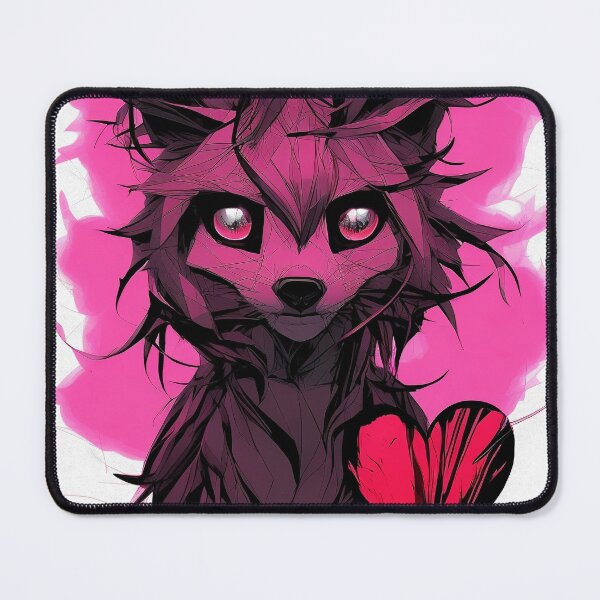 Item preview, Romantic Animals - Fox Lover - Pink & Heart designed and sold by VMPrinting.