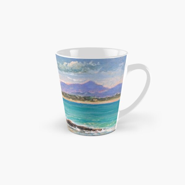 Looking North from Wategos Beach, Byron Bay Tall Mug