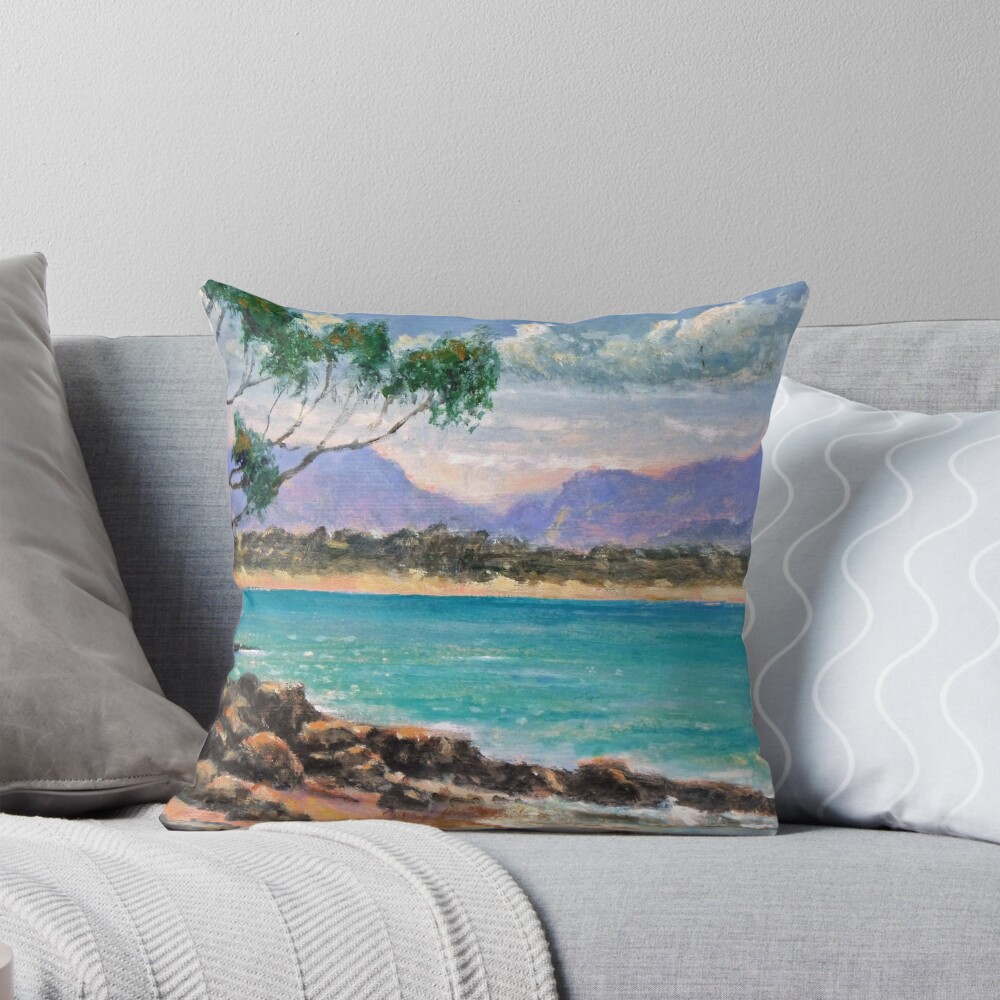 Item preview, Throw Pillow designed and sold by marshstudio.