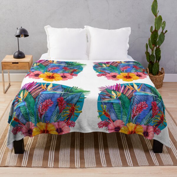 Item preview, Tropical Bird of Paradise Bouquet designed and sold by Sketchbook Designs.