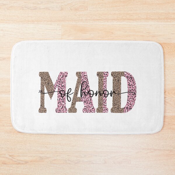 Item preview, Maid Of Honor Pink Leopard Team Bride designed and sold by EbnerPrints.