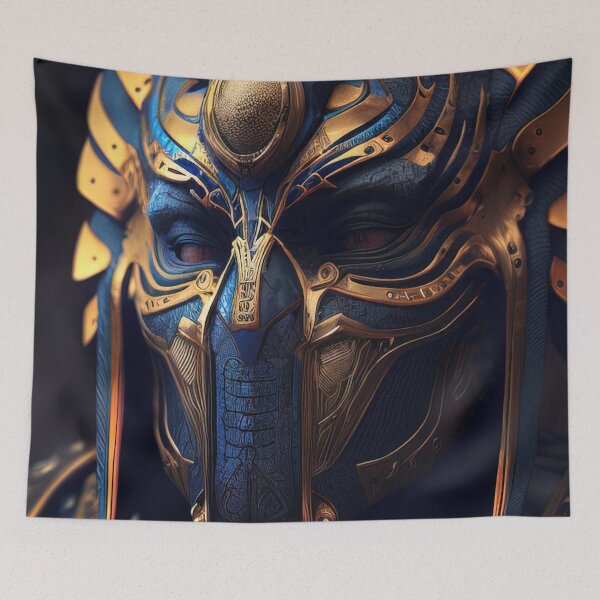 Item preview, Cyberpunk mask of the pharaoh designed and sold by RK - Shop.