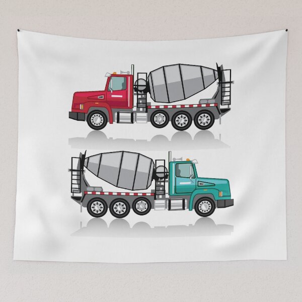 Item preview, Cement mixer designed and sold by vectorworks51.