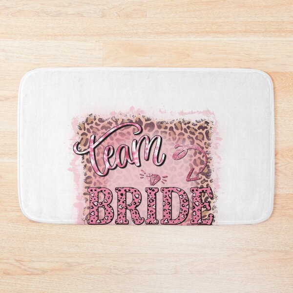Item preview, Team Bride Leopard Print Pink Bride designed and sold by EbnerPrints.