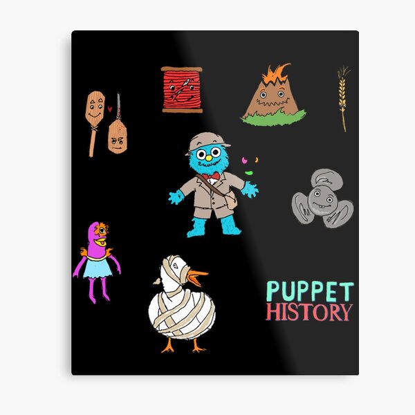 Artikel-Vorschau von Puppet History Aufkleberbogen189, designt und verkauft von DavonteBayer.
