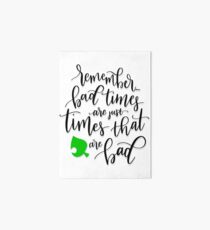 Animal Crossing A New Leaf- Words of Wisdom Art Board