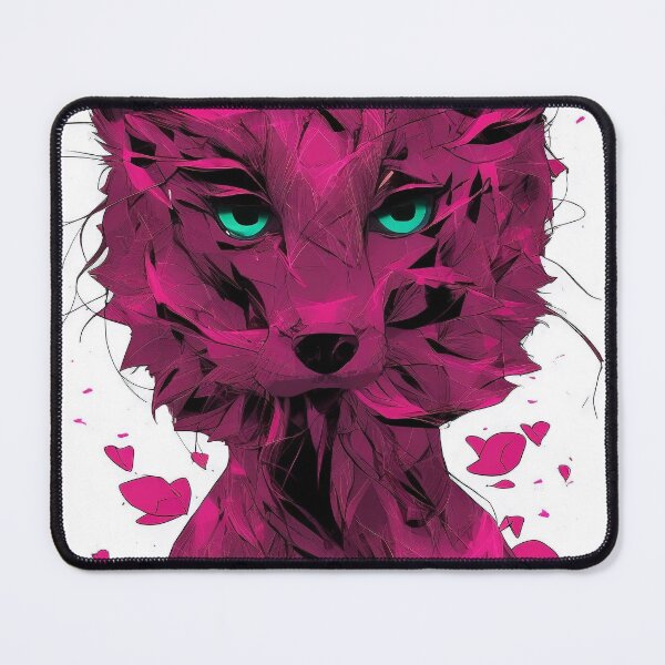 Item preview, Copy of Romantic Animals - Wolf Lover2 - Pink Petals designed and sold by VMPrinting.