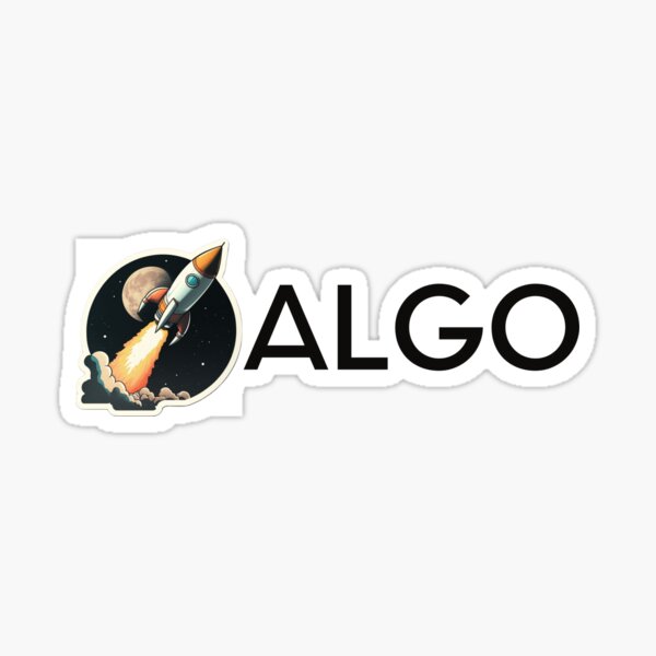 Artikel-Vorschau von ALGO Krypto zum Mond, designt und verkauft von freshdesign2023.