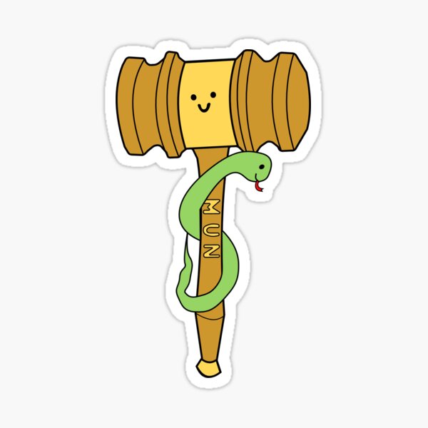 MUN Snek Sticker