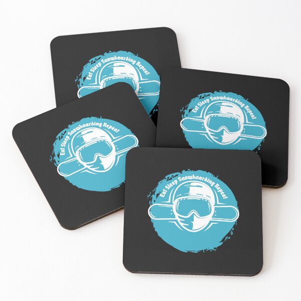 Item preview, Eat Sleep Snowboarding Repeat 1 cool designed and sold by FLOWER--ART.
