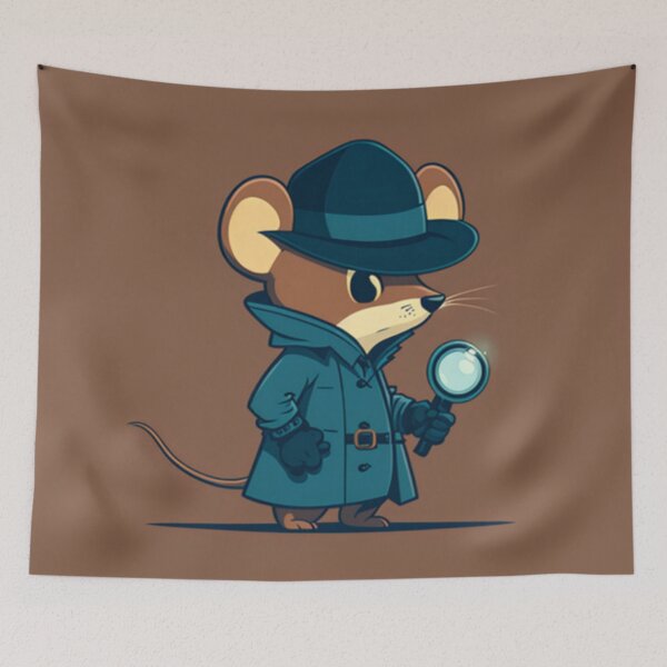 Item preview, The Mouse Detective designed and sold by Space Frog Art ⭐⭐⭐⭐⭐.