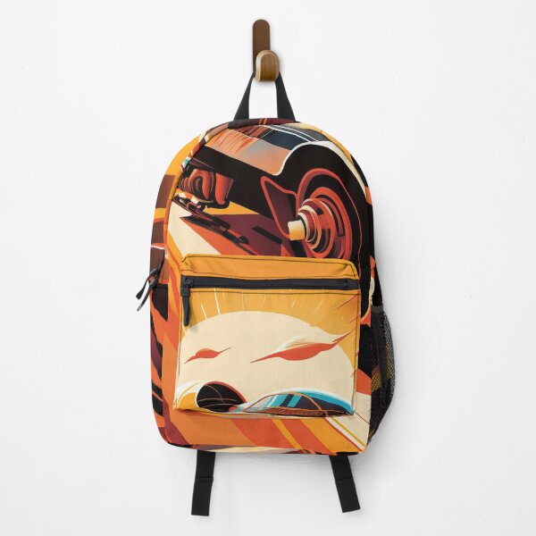 Item preview, Speed Car Formel One Futuristic Vintage Illustration Colorful designed and sold by HRMNY25.