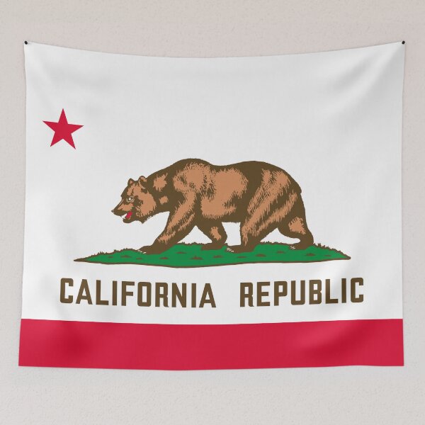 Item preview, New California Republic Flag designed and sold by Redblack123.