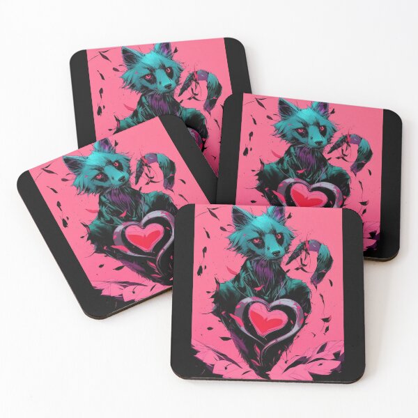 Item preview, Romantic Animals - Wolf Lover3 - Centered Heart designed and sold by VMPrinting.