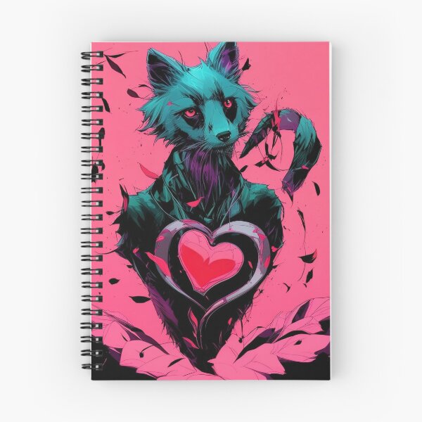 Item preview, Romantic Animals - Wolf Lover3 - Centered Heart designed and sold by VMPrinting.
