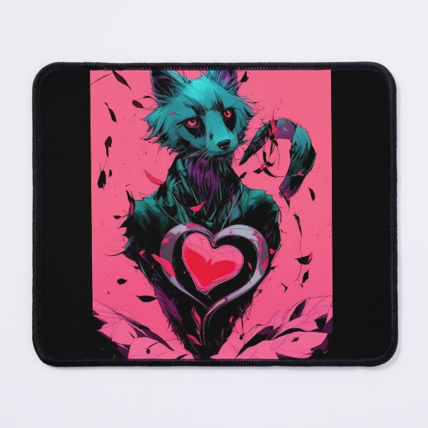 Item preview, Romantic Animals - Wolf Lover3 - Centered Heart designed and sold by VMPrinting.
