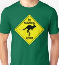 No Kangaroos in AUSTRIA Unisex T-Shirt