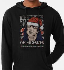 Oh Hi Santa Lightweight Hoodie