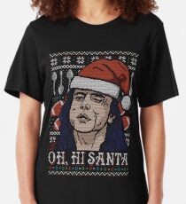Oh Hi Santa Slim Fit T-Shirt